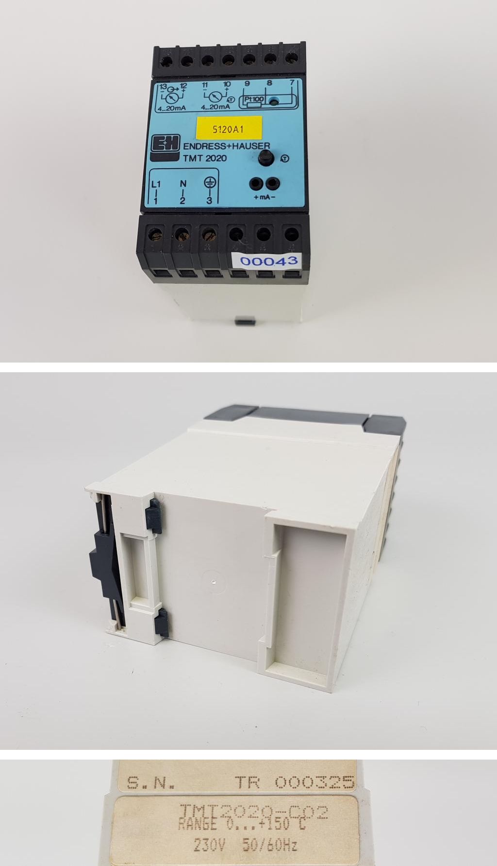 Pp6878 Temperature Transmitter pt100 Endress Hauser TMT 2020c02 0150c